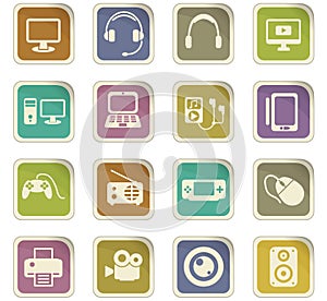 gadget icon set