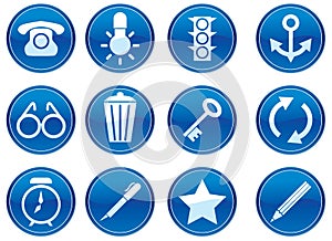 Gadget icons set.