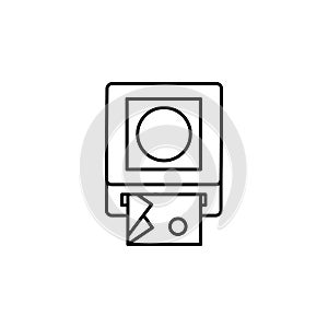 Gadget, mini printer icon. Element of gadget icon