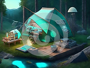 Gadgets in the Wilderness: Exploring the High-Tech Side of Camping