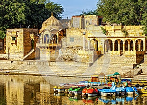 Gadi Sagar Gadisar, Jaisalmer, Rajasthan, India, Asia