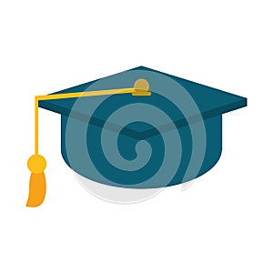 Gaduation cap education symbol