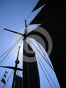 Gaff Sails (Silhouette)