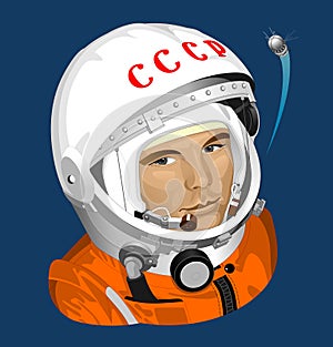 Gagarin - the first man in space