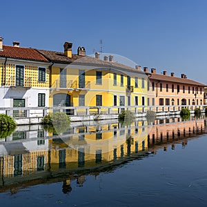 Gaggiano, Milan, along the Naviglio Grande