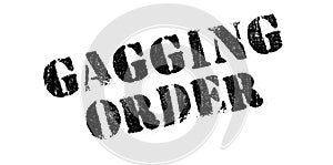 Gagging Order rubber stamp