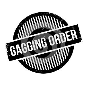 Gagging Order rubber stamp