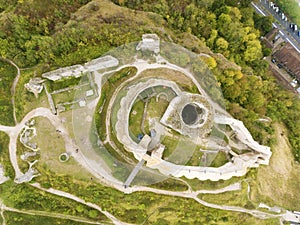 Gaillard castle, Les Andelys, Normandy