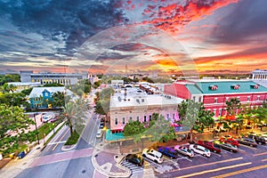 Gainesville, Florida, USA downtown cityscape photo