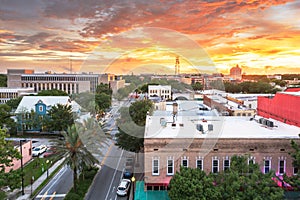 Gainesville, Florida, USA Downtown Cityscape photo
