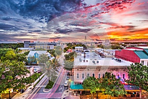 Gainesville, Florida, USA Skyline