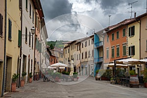 Gaiole, historic town in Chianti photo