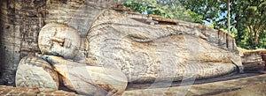 The Gal Vihara. Panorama