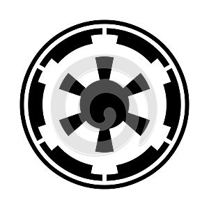 Galactic empire symbol icon photo