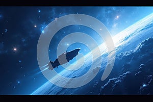 Galactic Journey: Exploring Intergalactic Blueshift