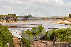 Galana River, Tsavo East National Park photo