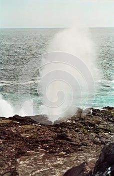 Galapagos Islands Blowhole
