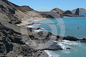 Galapagos panorama volcanic landscape 3