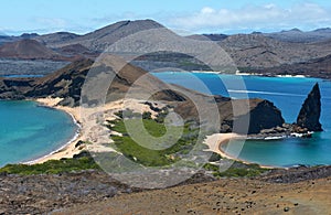 Galapagos panorama volcanic landscape 4