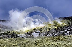 Galapagos Sulfur Volcano