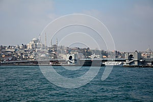 The Galata Bridge, Istanbul, Turkey