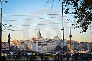 Galata Bridge and Galata Tower