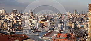 Galata and Karakoy district in Istanbul