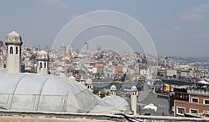 Galata and Karakoy district in Istanbul