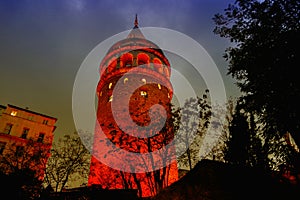 Galata Tower, Beyoglu, Istanbul, Turkey