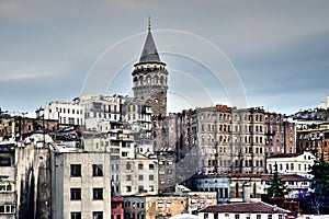 Galata Tower in ÃÂ°stanbul...