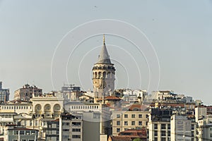 Galata tower, istanbul. Turkey. Famous Landmark of Istanbul