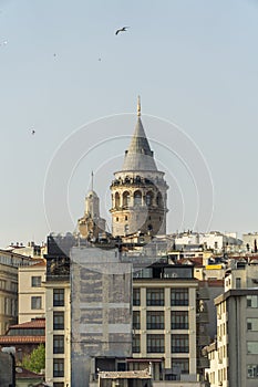 Galata tower, istanbul. Turkey. Famous Landmark of Istanbul