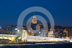 Galata Tower Night