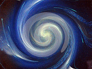 Galaxy centric vortex