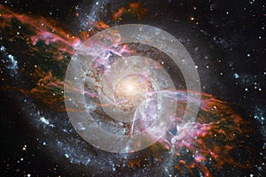 Galaxy in outer space, beauty of universe. Elements of this image furnished by NASA