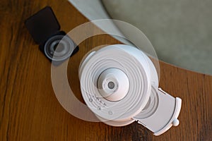 Galaxy projector with replaceable cartridge for studying solar system