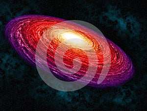 Galaxy Space illustration.