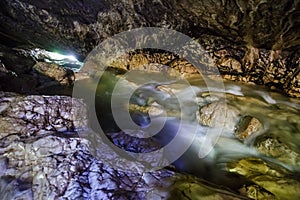 Galbena underground river photo