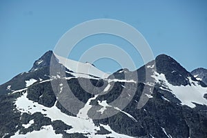 Galdhøpiggen taken from the south in Jotunheimen