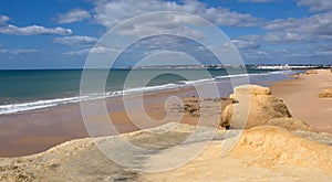 Gale beach in Albufeira, Algarve - Portugal