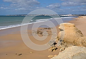 Gale beach in Albufeira, Algarve - Portugal