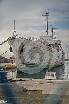 Famous yugoslavian dictator Tito `s ship Galeb, photo