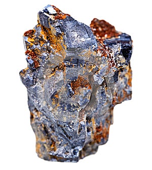 Galena mineral crystals photo