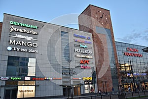 Galeria Krakowska shopping mall in Krakow, Poland