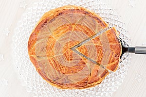 Galette des rois during the epiphany