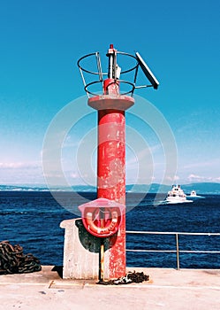 Galician lighthouse photo