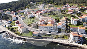 Galician village on summer photo