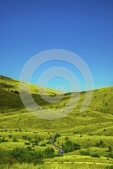 Galicica Mountain between Ohrid and Prespa lake, Macedonia