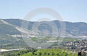 Galilea mountains landscape.