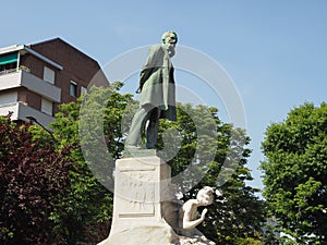 Galileo Ferraris monument in Turin